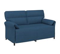 vidaXL Sofá de 2 Plazas 158 x 83 x 95 cm Multicolor Azul