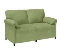 vidaXL Sofá de 2 Plazas 158 x 83 x 95 cm Terciopelo Multicolor Verde claro