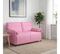 vidaXL Sofá de 2 Plazas 158 x 83 x 95 cm Multicolor Rosa