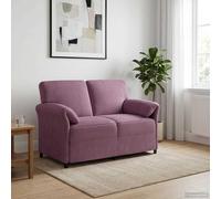vidaXL Sofá de 2 Plazas Morado 138 x 83 x 95 cm Terciopelo