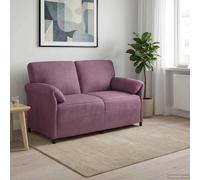 vidaXL Sofá de 2 Plazas Morado 158 x 83 x 95 cm Terciopelo