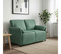 vidaXL Sofá de 2 Plazas Verde Mar 138 x 83 x 95 cm Terciopelo