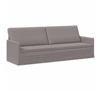 vidaXL Sofá de 3 plazas Topo 220 x 81 x 82 cm Tela