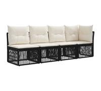 vidaXL Sofá de 4 plazas con brazo izquierdo 4 pcs 4-Número de plazas