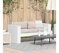 vidaXL Sofá de jardín 134 x 60 x 62 cm Madera de pino macizo