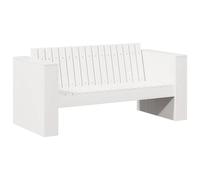 vidaXL Sofá de jardín 134 x 60 x 62 cm Madera de pino macizo
