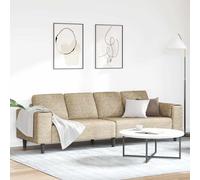 vidaXL Sofá de sala 250 x 77 x 76 cm Multicolor Gris claro
