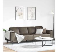 vidaXL Sofá de sala 250 x 77 x 76 cm Multicolor Gris oscuro