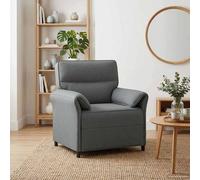 vidaXL Sofá de una plaza Gris oscuro 88 x 83 x 95 cm Tela