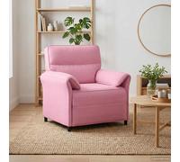 vidaXL Sofá de una plaza Rosa 88 x 83 x 95 cm Tela