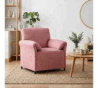 vidaXL Sofá de una plaza Rosa 88 x 83 x 95 cm Terciopelo