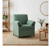 vidaXL Sofá de una plaza 88 x 83 x 95 cm Terciopelo Multicolor Verde mar
