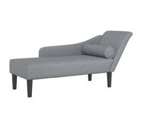 vidaXL Sofá diván con cojines tela en color Gris oscuro/Gris claro/Taupé y más | acolchados duraderos para sofás de jardín terraza exterior