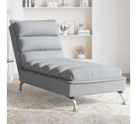 vidaXL Sofá diván con cojines - tela, acolchados duraderos - Negro/Gris claro/Gris oscuro