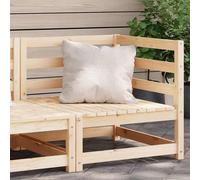 vidaXL Sofá esquinero de jardín madera maciza de pino 70x70x67 cm
