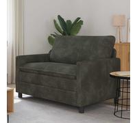 vidaXL Sofá Gris antracita 126 x 81 x 87,5 cm Poliéster