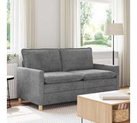 vidaXL Sofá Gris Claro 156 x 81 x 87,5 cm Poliéster