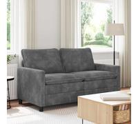 vidaXL Sofá Gris Claro 156 x 81 x 87,5 cm Poliéster