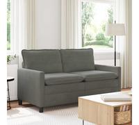 vidaXL Sofá Gris Claro 156 x 81 x 87,5 cm Tela