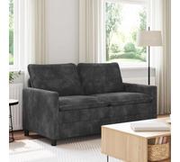 vidaXL Sofá Gris oscuro 156 x 81 x 87,5 cm Poliéster