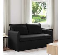 vidaXL Sofá Negro 156 x 82 x 85 cm tela