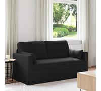 vidaXL Sofá Negro 158 x 78 x 80 cm tela