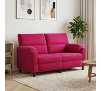 vidaXL Sofá Rojo vino 174 x 85 x 93 cm Terciopelo