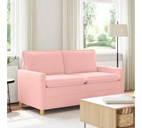 vidaXL Sofá Rosa 156 x 81 x 87,5 cm Tela