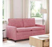 vidaXL Sofá Rosa 156 x 81 x 87,5 cm Terciopelo