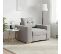 vidaXL Sofá Sillón Nube Gris 100x78x80 cm Tela