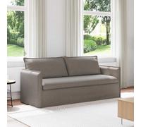 vidaXL Sofá Taupé 196 x 82 x 85 cm tela