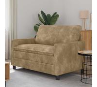 vidaXL Sofá Topo 126 x 81 x 87,5 cm Poliéster