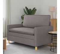 vidaXL Sofá 126 x 81 x 87,5 cm Multicolor Topo
