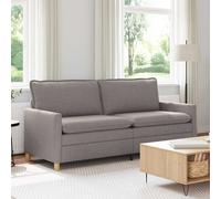 vidaXL Sofá Topo 196 x 81 x 87,5 cm Tela
