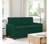 vidaXL Sofá Verde oscuro 156 x 81 x 87,5 cm Terciopelo