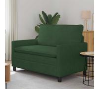vidaXL Sofá Verde Selva 126 x 81 x 87,5 cm Tela
