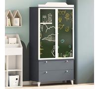vidaXL Solución creativa de almacenamiento para niños, ROROS, gris y blanco