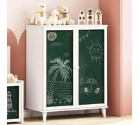 vidaXL Solución de almacenamiento creativa para niños, marca ROROS, color blanco, dimensiones 80 x 40 x 110 cm
