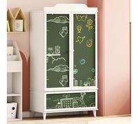 vidaXL, solución de almacenamiento infantil creativa, marca ROROS, color blanco, dimensiones 90 x 45 x 165 cm