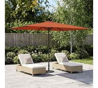 vidaXL Sombrilla de jardín 200 x 300 cm Poliéster Rectangular