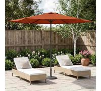 vidaXL Sombrilla de jardín 300 x 300 cm Poliéster Rectangular