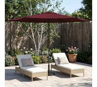 vidaXL Sombrilla de jardín 300 x 300 cm Poliéster Rectangular
