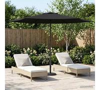 vidaXL Sombrilla de jardín 300 x 300 cm Poliéster Rectangular