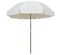 vidaXL Sombrilla de Jardín con Palo de Acero Parasol Paraguas Patio Playa