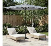 vidaXL Sombrilla de jardín Rectangular 2,7 x 2,7 m Poliéster