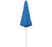 vidaXL Sombrilla hawaiana, color azul, 300 cm