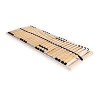 vidaXL Somier de láminas 28 listones 7 zonas 70x200 cm sin colchón Mueble cama