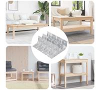 vidaXL Soporte 12 Recubierto de zinc 106 x 55 x 1,5mm Acero