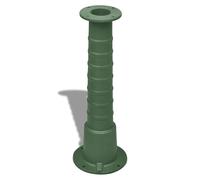vidaXL Soporte de bomba manual de agua para jardín hierro fundido