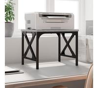 vidaXL Soporte de impresora madera ingeniería gris Sonoma 40x30x31 cm